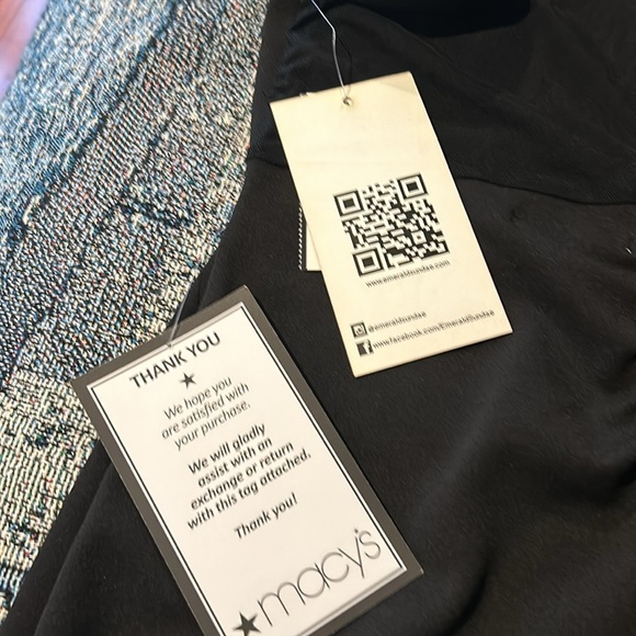 Emerald Sundae Black Dress Padded front back mesh zipper - Picture 6 of 8